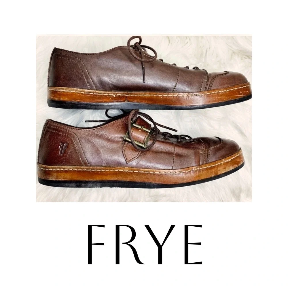Frye heritage leather